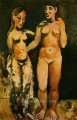 Deux femmes nues 2 1906 Cubistas